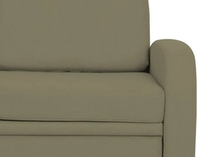 Pohovka s rozkladom Impuls, svetlo olivovo-zelená látka