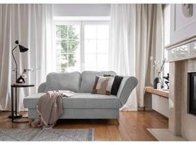 Svetlosivá menčestrová leňoška (pravý roh) Chic Charlotte – Miuform