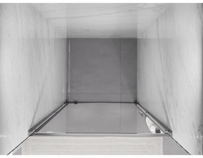 Mexen Exo, 1-krídlové sprchové dvere do otvoru 95 cm, 6mm číre sklo, chrómový profil, 8181-095-000-01-00