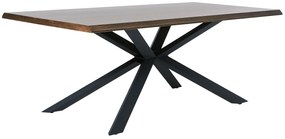 Dizajnový jedálenský stôl Micheal 160 cm dymový dub