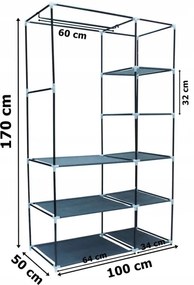 Šatníková skriňa s potlačou Benátok