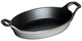 Staub Mini liatinový pekáč oválny 15 cm, sivý, 40509-545