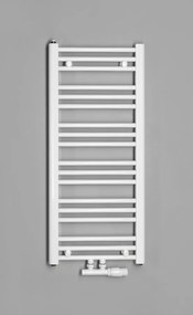 Bruckner, ALBRECHT vykurovacie teleso 400x930 mm, stredové pripojenie, biela, 600.111.4