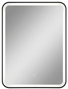 Zrkadlo so senzorom SAT Feel 60x80 cm čierna SATZFEEL6080CE, 1 ks