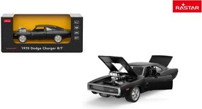 Model auta Dodge Charger R/T 1970 RASTAR 1:36 čierny