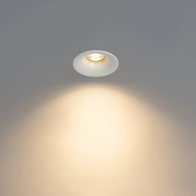 Sada 6 vstavaných bodových svetiel bielych GU10 50 mm - Gijs