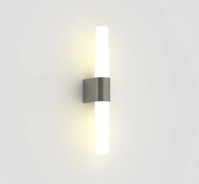 NORDLUX LED kúpeľňové svetlo HELVA, 9 W, 43 cm, chróm