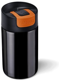 Kambukka cestovný hrnček na kávu To Go, čierna chrómová