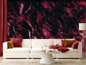Gario Fototapeta Červené okvetné lístky Materiál: Vliesová, Rozmery: 250 x 175 cm