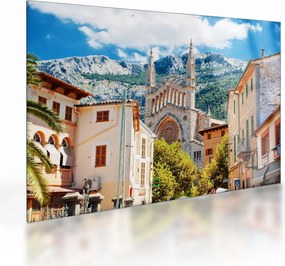 Sklenený obraz - Sóller, Mallorca (70x50 cm)
