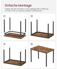 Jedálenský stôl KDT081B01