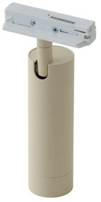 Moderný béžový reflektor pre 1-fázový koľajnicový systém GU10 35mm - Iconic Jeana Luxe