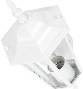 Vonkajšie nástenné svietidlo 1xE27/60W/230V IP44 biela