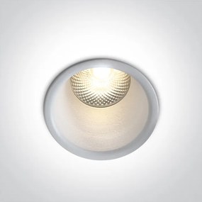 Moderné svietidlo ONE LIGHT zápustné svietidlo  10105FD/W/W