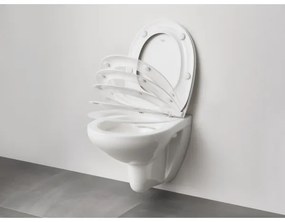 GROHE 39427000 - Závesné WC BAU CERAMIC 368 x 531 mm keramika/biela