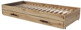 Modul VERSO F/1S dub artisan, lôžko 90x200 cm s úložným priestorom