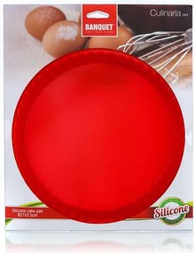 Forma na koláč Culinaria 27x3,5 cm, červená