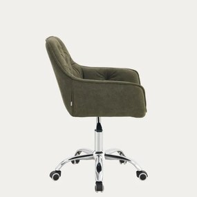 Kancelárska stolička FUSSY zelená 767333