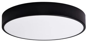 Stropné svietidlo so senzorom CLEO 5xE27/24W/230V pr. 60 cm čierna