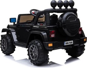 LEAN CARS Elektrické autíčko Jeep BRD-7588 čierne 4x4