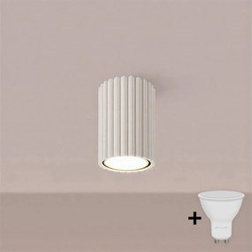 Brilagi - LED bodové svietidlo CRESTO 1xGU10/10W/230V 10 cm krémové