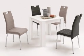 Jedálenská stolička Susi, čierna ekokoža