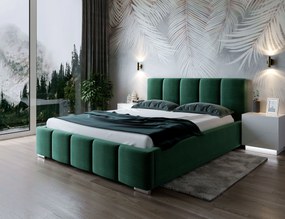 Čalúnená manželská posteľ ALI 160x200 cm