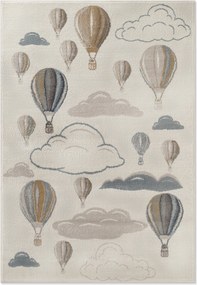 Detský koberček Adventures 106209 Cream Multicolor, 160x235, viacfarebná, detská izba, Hanse Home