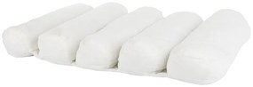 Verk 24409 Ergonomický vankúš pre podporu chrbta 55 x 33 x 7 cm biela