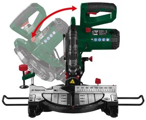 Parkside®  Skracovacia a pokosová píla PKS 1500 C4  (100376516)