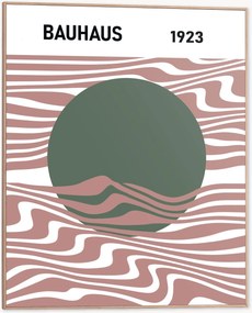 Nástenná dekorácia v ráme Bauhaus