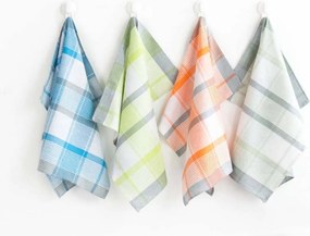 XPOSE® Kuchynské utierky KOCKY 4 ks mix farieb 50x70 cm