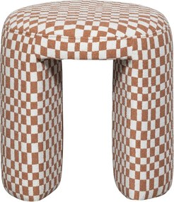 Oranžová čalúnená stolička Charlie – WOOOD