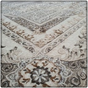 Dekorstudio Moderný koberec LUXESS vzor 37 sivý Rozmer koberca: 140x190cm