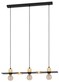Eglo 43752 - Luster na lanku BRAMERTON 3xE27/40W/230V