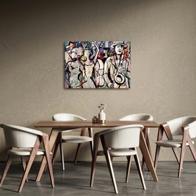 Obraz - Jazzová noc (70x50 cm)
