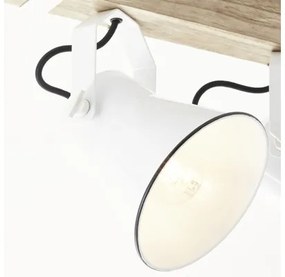 Nástenné svietidlo Brilliant PLOW E27 2x10W hnedo/biele
