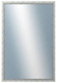 DANTIK - Zrkadlo v rámu, rozmer s rámom 80x160 cm z lišty PAINT zelená veľká (2964)
