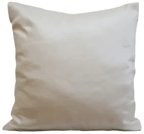 Elegantné dekoračné obliečky na vankúše pieskovej farby 50x60 cm