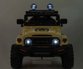 Elektrické autíčko Toyota FJ Cruiser khaki