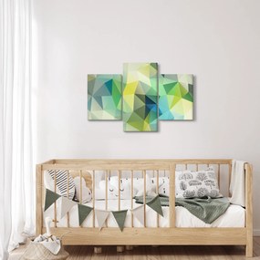 Obraz geometrické abstrakcie (90x60 cm)