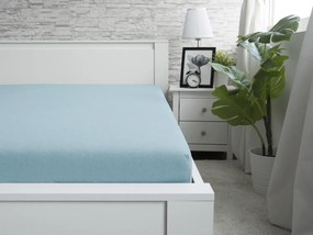 XPOSE® Jersey plachta Exclusive - svetlo modrá 90x200 cm