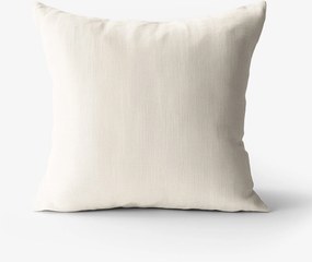 Goldea obliečka na vankúš z ľanovej zmesi - slonová kosť 30 x 50 cm