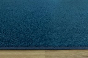 Metrážny koberec Spirit-twist 82 modrý