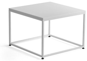 Konferenčný stolík MOOD, 700x700 mm, biela
