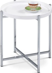Príručný stolík biely 80135-12 WT