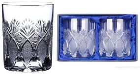 Onte Crystal Bohemia Crystal ručne brúsené poháre na whisky Exclusive 330 ml 2KS