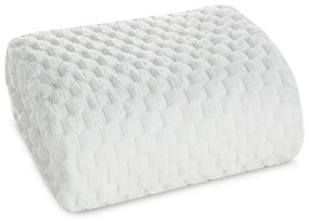 DEKA Z MIKROFLANELU CINDY6 170X210 CM BIELA