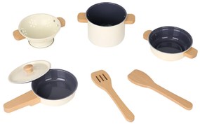 Súprava detského kovového riadu