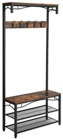 Vešiakový stojan s botníkom HSR45BX